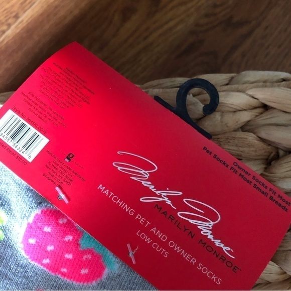 Marilyn Monroe Matching pet & owner low cuts socks - Picture 4 of 4